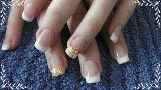 GELNÄGEL MIT TIPS  Anleitung French Nägel mit Produkte von usnailsarena [upl. by Driskill]