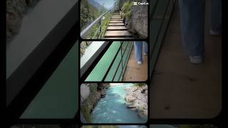 Aareschlucht Meiringen SWITZERLAND 🇨🇭 swiss aareschlucht switzerland shorts [upl. by Rheta]