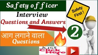 Safety Interview Questions and Answers  Safety Interview  Safety Officer interview questions [upl. by Winny]