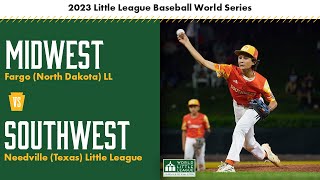 North Dakota vs Texas  2023 Little League Baseball World Series Game 12 [upl. by Rolf244]