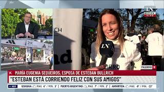 Esteban Bullrich participa de la media maratón de Buenos Aires [upl. by Ycnay692]