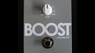 Vertex Effects Boost Pedal Demo Video by Shawn Tubbs [upl. by Nedmac]