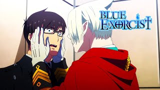 LUCIFER meets YUKIO OKUMURA  The BLUE EXORCIST Season 3 English Sub [upl. by Ruthe]