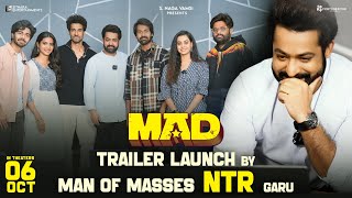 MAD Theatrical Trailer Launch by MAN OF MASSES Jr NTR  Oct 6th Release [upl. by Akinom]