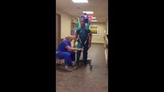 Maxi Move with Walking Vest R hemiparesis Ambulation [upl. by Ylera541]