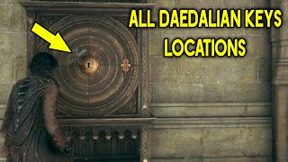 Hogwarts Legacy All Daedalian Keys Locations  All House Tokens [upl. by Eeraj]