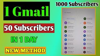 Subscribers Kaise Badhaye 2022  1000 Free Subscribers NONDROP  Subscribe Kaise Badhaye [upl. by Libnah288]