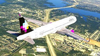 Volaris A321 Guadalajara to DallasFort Worth  Microsoft Flight Simulator 2020 [upl. by Navaj]