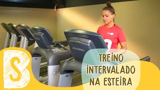 COMO EMAGRECER COM TREINO INTERVALADO NA ESTEIRA [upl. by Nhguavoj]