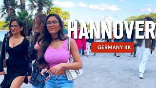 🇩🇪 Hannover Maschseefest Germany Walking Tour  4K 60fps HDR [upl. by Tips]