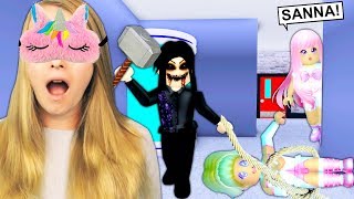 Playing Flee The Facility BLINDFOLDED Roblox [upl. by Nnahtebazile]