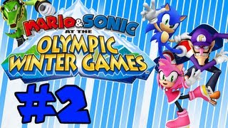 Lets Play MampS Olympic Winter Games Episode 2 Doing Better Now [upl. by Ammej]