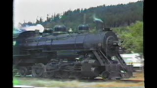 449 OPampE  19 STEAM TRAIN movie FREIGHT PAINT pacing by mill on the OREGON PACIFIC amp EASTERN [upl. by Nagel263]