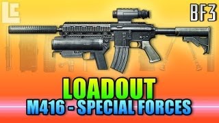 Loadout  M416 Special Forces Battlefield 3 GameplayCommentaryReview [upl. by Akinahc]