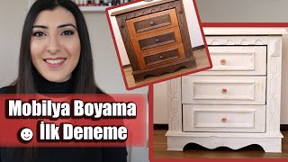 Mobilya Boyama  İlk Deneme [upl. by Uzial]