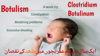 botulism  what is clostridium botulinum  why honey is contraindicated during infancy [upl. by Nettie]