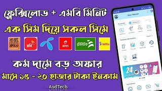 Flexiload App  Auto Recharge  Digital Flexiload  Easy Telecom  Sim Offer Business  MBMinute [upl. by Grove283]