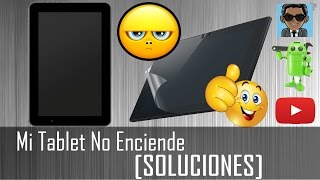 Mi Tablet No Enciende y No Carga ¿Qué hago 2 SOLUCIONES [upl. by Worrell941]