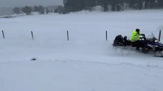 Köp Snöskoter Polaris Widetrak iq på Klaravik [upl. by Tam268]