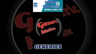 Micro labs generic cough and cold syrups brands in indian market [upl. by Htrap]