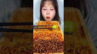 Asmr Noodles Spicist Flavors Spicy Yummy Mukbang 3 [upl. by Kletter231]