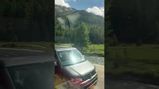 Switzerland to Italy by Bernina express train shortvideo [upl. by Nauaj]