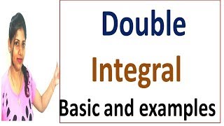 Double Integral  Double integral definition and examples [upl. by Joby]