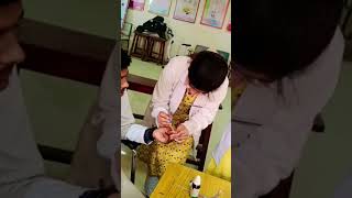 haemoglobin test💉 trending bhms medicalstudent khmc kanpur medicolife shortsfeed [upl. by Fae]