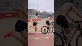 Jakob Ingebrigtsen Training for 1500m and 5000m in olympic 2024 shorts [upl. by Notaek]