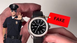 I Bought The Cheapest FAKE Patek Philippe Aquanaut [upl. by Awahsoj307]