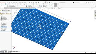 How To Use The Linear Pattern Option quotUp To Referencequot In SOLIDWORKS [upl. by Ecyla134]