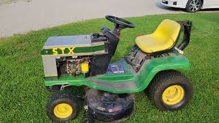 My John Deere STX38 Riding Lawn Mower [upl. by Ramoj]