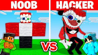 NOOB vs HACKER I Cheated In a CAINE Build Challenge [upl. by Wolbrom]