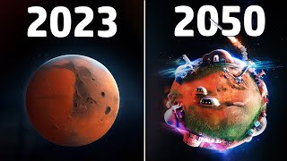 Mars Colonization in 2050  Humans to Call the Red Planet Home [upl. by Marji]