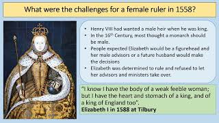 AQA GCSE History Revision  Elizabethan England 15681603 How Elizabeth I controlled her people [upl. by Jazmin]