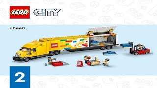 LEGO instructions  City  60440  Yellow Delivery Truck Book 2 [upl. by Ahsuatal]