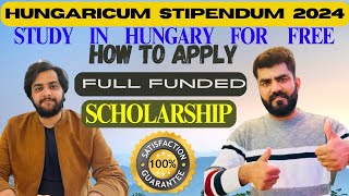 STIPENDIUM HUNGARICUM SCHOLARSHIP 2024 You could be next stipendium studyinhungary scholarship [upl. by Cirdek654]