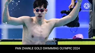 Pan zhanle gold swimming [upl. by Andree439]