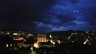 Gewitter über Schmallenberg von Meschede aus am 02052024 [upl. by Amoakuh]