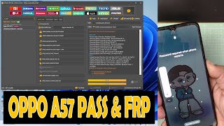 OPPO A57 4G CPH2387 PASS amp FRP REMOVED BY UNLOCKTOOL LATEST AND NEW [upl. by Sairacaz]