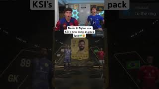 Devin amp Dylan use KSI’s new song as pack luck🇧🇷🤯 [upl. by Karim120]