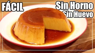 Flan de CALABAZA Sin Horno y Sin Huevos  Fácil y Delicioso [upl. by Anaeirb]