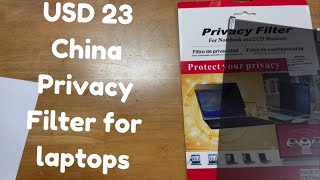 4K unboxing Privacy Filter for laptops Shot on IPhone 16 Pro [upl. by Toomin]