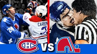 quotThe Most SAVAGE Games I Ever Played Inquot — The CRAZY Nordiques vs Canadiens Rivalry [upl. by Snell]