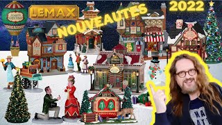 Nouveautés Lemax 2022  Ma sélection pour mon village de Noël [upl. by Nad]