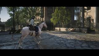 Perlino Turkoman  Red Dead Online Fanciest Horse [upl. by Tollman]