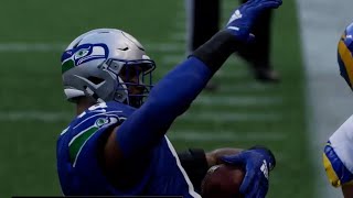 Madden 25 Seahawks TE Game 9 vs LAR xboxseriesx madden25 [upl. by Acisey142]