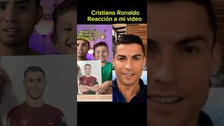 Cristiano reacción a mi video 😳 arte dibujos cristianoronaldo [upl. by Averil]