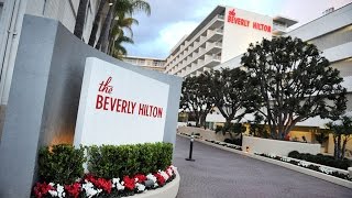 The Beverly Hilton Hotel Grand Opening Vintage Footage [upl. by Luckett622]