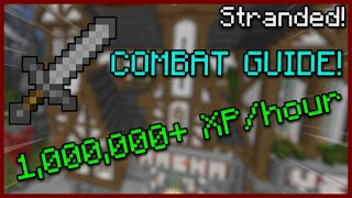 The BEST way to get Combat XP in Stranded  Hypixel Skyblock [upl. by Debra]